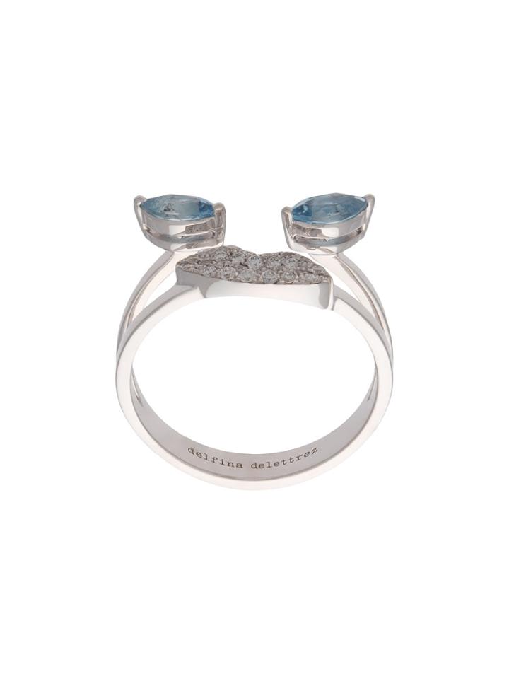 Delfina Delettrez Ana Ring - Metallic