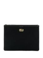 Zadig & Voltaire Logo Print Clutch - Black
