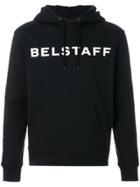 Belstaff Logo Print Hoodie - Black