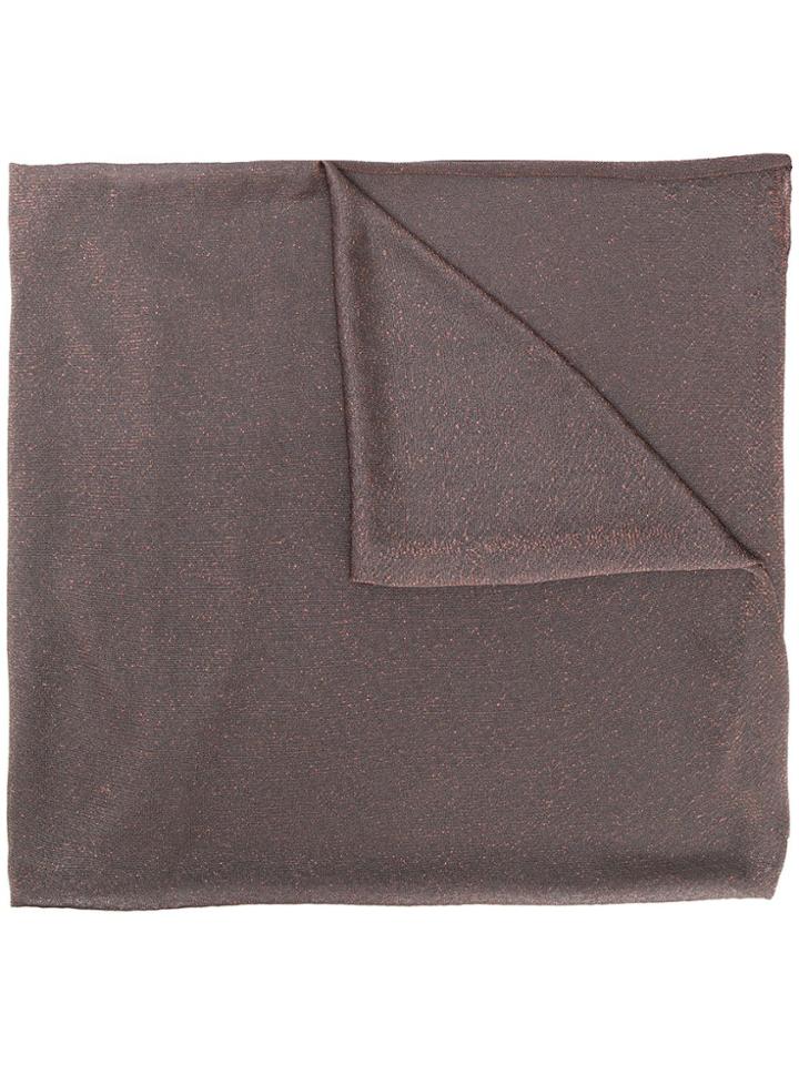 Fabiana Filippi Printed Neck Scarf - Grey