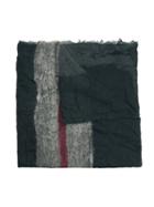 Faliero Sarti Striped Scarf, Adult Unisex, Green, Modal/cashmere/wool