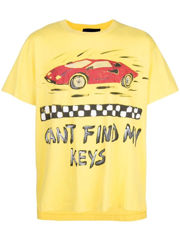 Lost Daze Car Keys T-shirt - Yellow