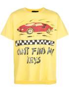 Lost Daze Car Keys T-shirt - Yellow