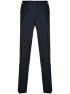 Canali Smart Slim Fit Trousers - Blue