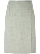 Jean Louis Scherrer Pre-owned A-line Skirt - Grey