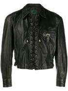 Jean Paul Gaultier Vintage 1990's Faux Leather Jacket - Black