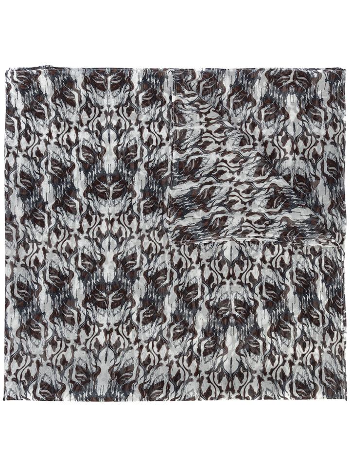 Thomas Wylde Woman Printed Scarf - White