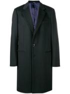 Giorgio Armani Single Breasted Blazer Coat - Black