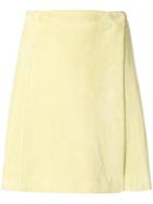 Krizia Vintage Side Fastening Skirt - Green