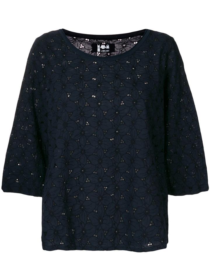 Labo Art Flower Blouse - Blue