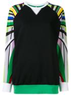 No Ka' Oi - Nola Sports Sweatshirt - Women - Cotton/polyamide/polyester/spandex/elastane - S, Black
