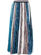 Missoni Striped Skirt - Blue