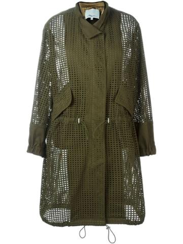 3.1 Phillip Lim Perforated Trench Coat