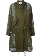 3.1 Phillip Lim Perforated Trench Coat