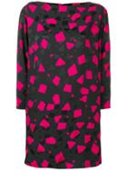 Marc Jacobs Geometric Print Dress - Black
