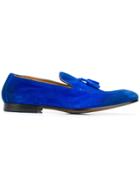 Doucal's Tassel-embellished Loafers - Blue