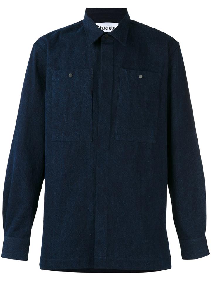 Études Record Shirt - Blue