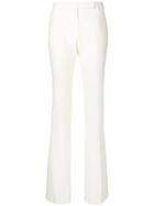 Alexander Mcqueen Classic Flared Trousers - White