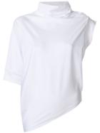 Maison Margiela Asymmetric Fitted Top - White