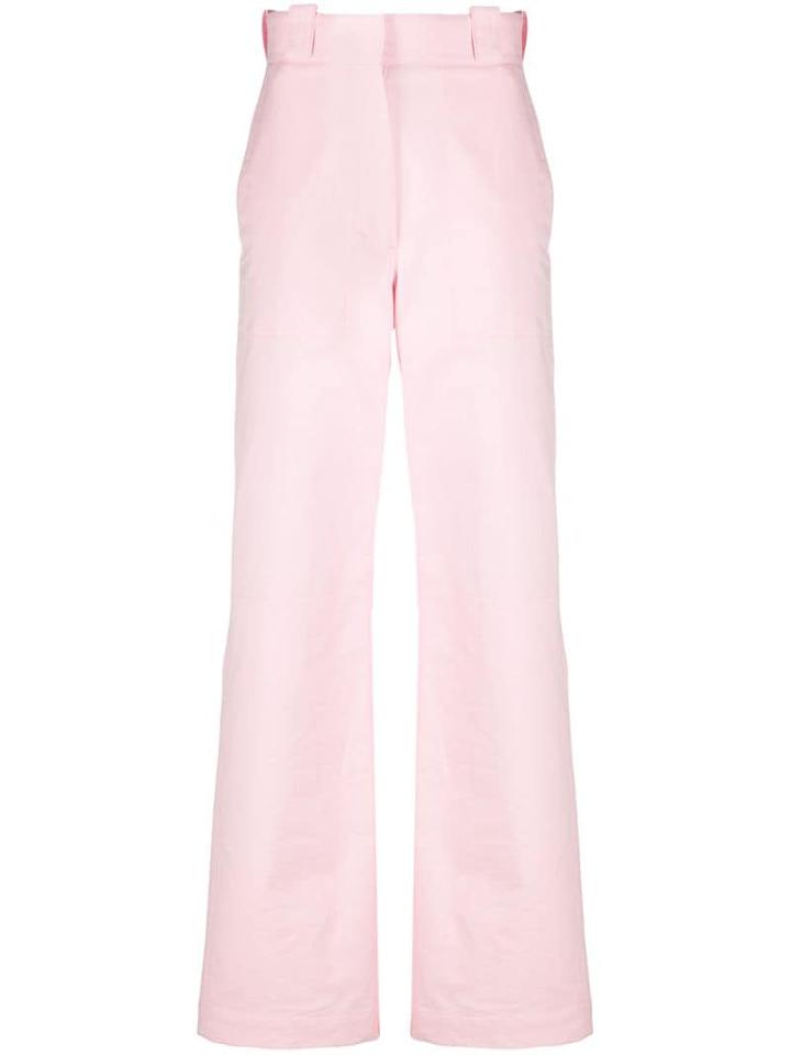 Loewe High Waist Trousers - Pink