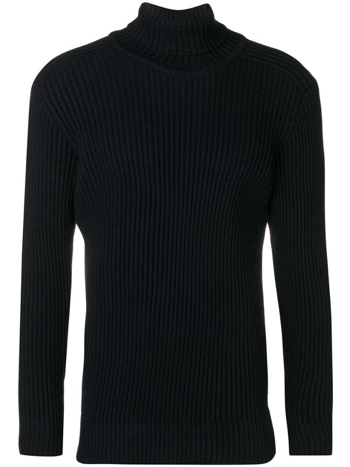 S.n.s. Herning Fang High Neck Jumper - Blue