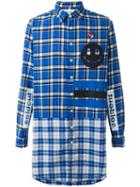 Sold Out Frvr Checked Shirt, Men's, Size: Large, Blue, Cotton/polyester/other Fibers