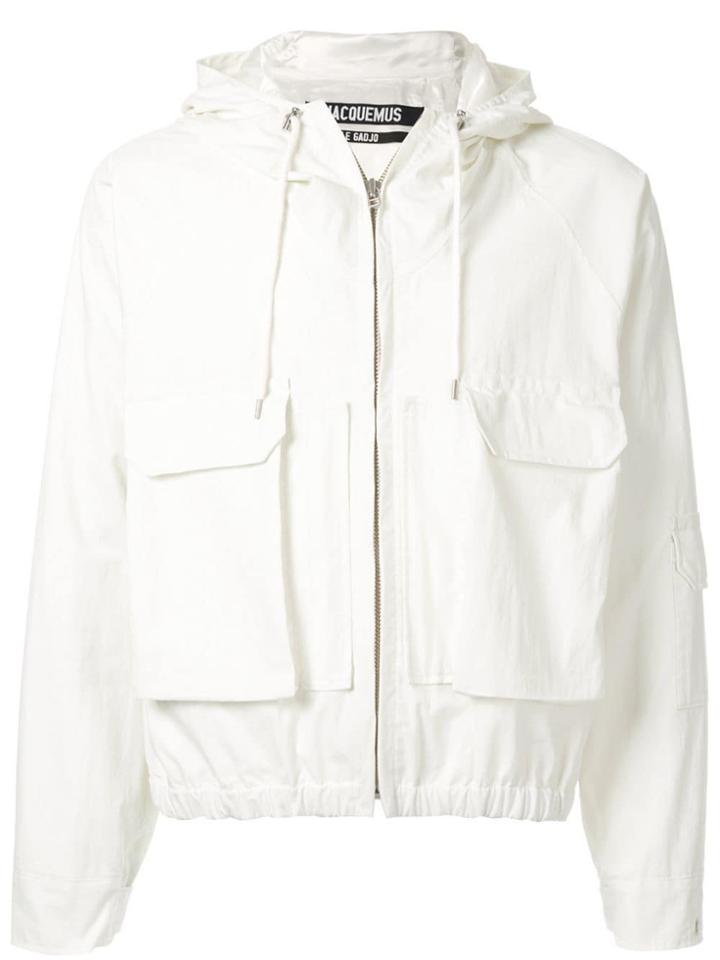 Jacquemus Hooded Jacket - White