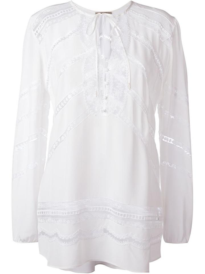 Ermanno Scervino Lace Insert Blouse