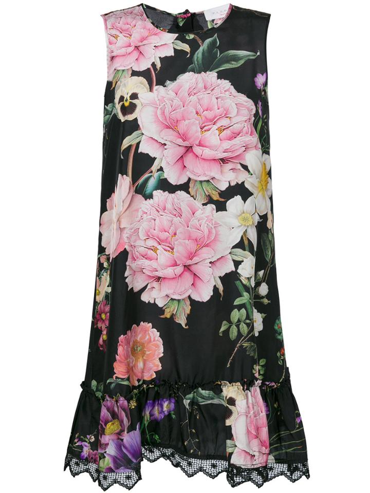 P.a.r.o.s.h. Floral Shift Dress - Multicolour
