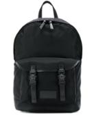 Versace Signature Medusa Detailed Backpack - Black