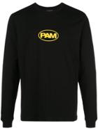 Perks And Mini Logo Print Sweatshirt - Black