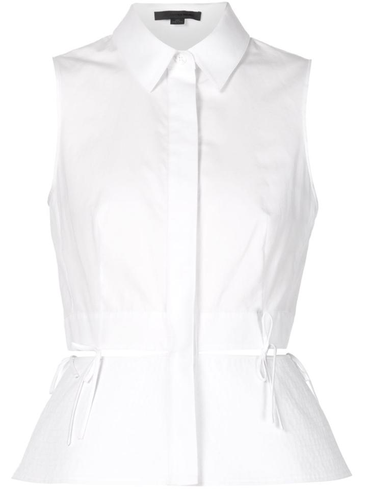 Alexander Wang Slit Detailed Top - White