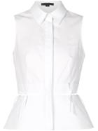 Alexander Wang Slit Detailed Top - White