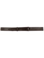 Orciani Punch-hole Detail Belt - Brown