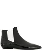 Rosetta Getty Panelled Ankle Boots - Black
