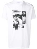Dirk Bikkembergs Printed Surf T-shirt - White
