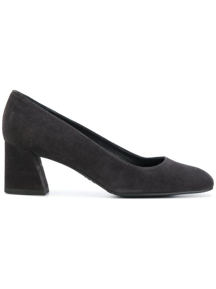 Stuart Weitzman Pumps With Chunky Heel - Black