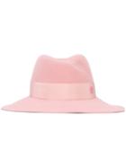 Maison Michel 'virginie' Hat, Women's, Size: Large, Pink/purple, Rabbit Fur Felt/cotton