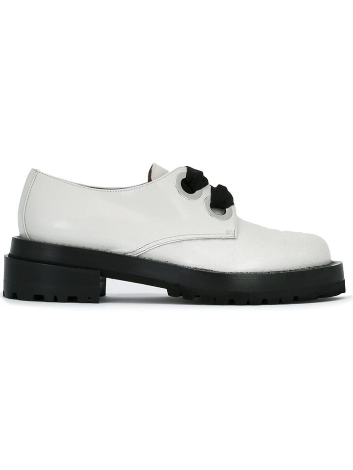 Marni Two Tone Lace-up Shoes