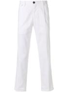 Pt01 Cropped Chinos - White