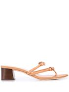 Loeffler Randall Jean Thong Mules - Brown