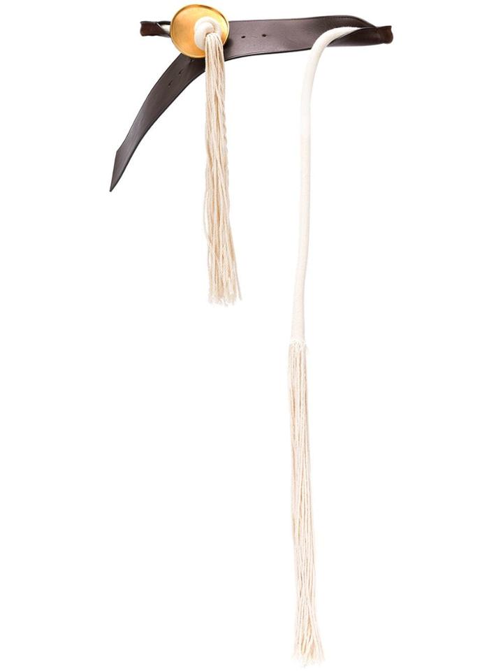 Marni Embellished Rope Belt - Brown
