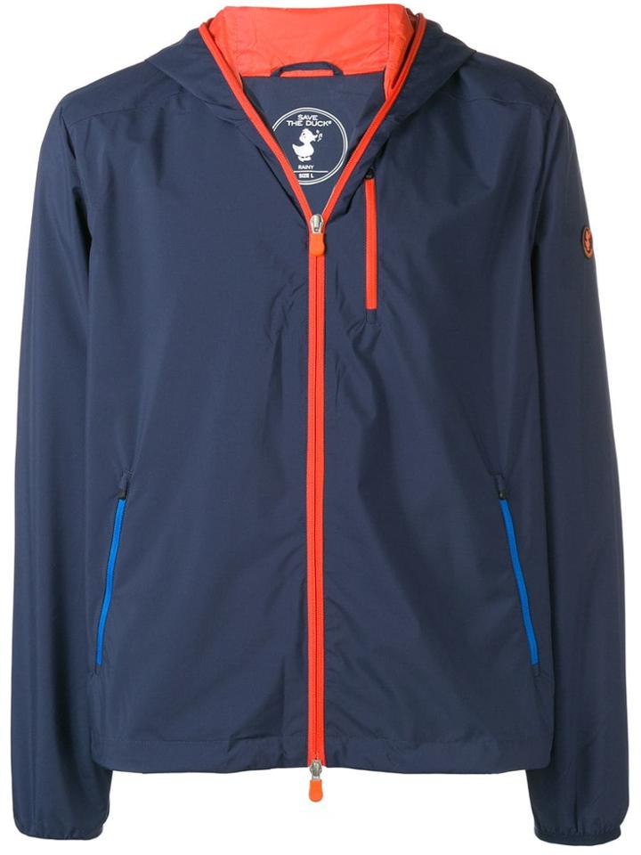 Save The Duck Short Wind Breaker - Blue