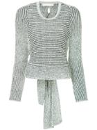 Dion Lee Spiral Rib Sweater - Grey
