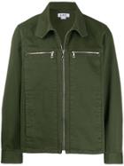 A.p.c. Zip Front Jacket - Green