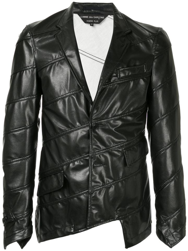 Comme Des Garçons Vintage Twisted Panel Jacket - Black