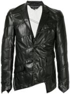 Comme Des Garçons Vintage Twisted Panel Jacket - Black