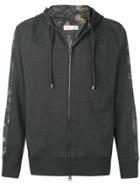 Etro Zipped-up Jacket - Grey