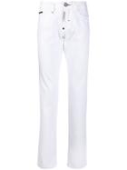 Philipp Plein Classic Straight-leg Jeans - White