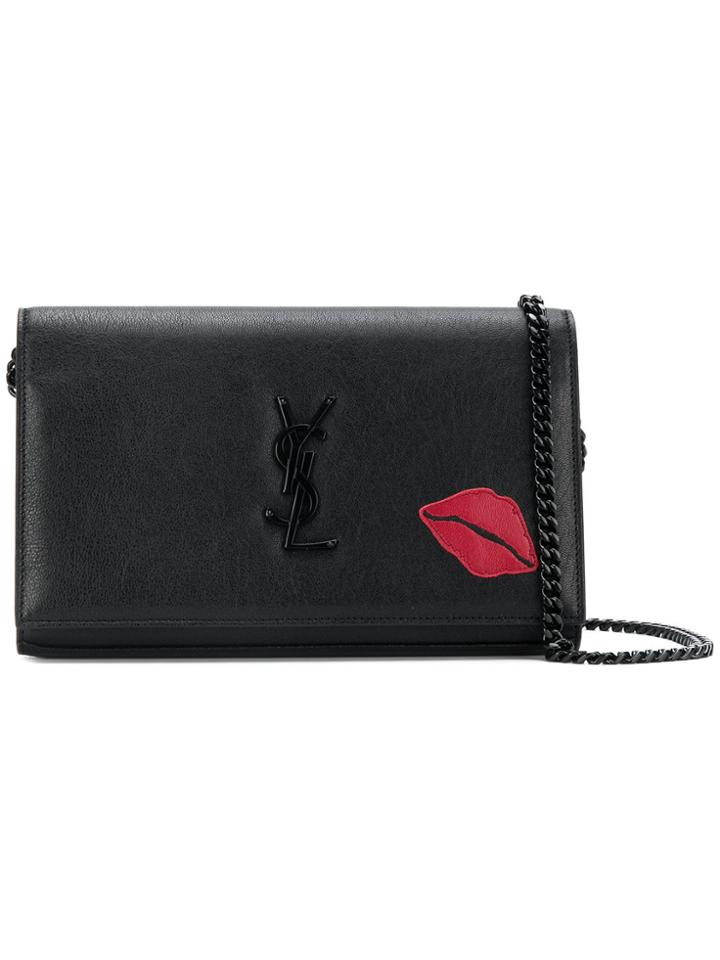 Saint Laurent Kate Shoulder Bag - Black
